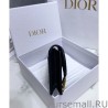 Replicas Christian Dior Saddle Calfskin Wallet Black