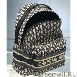 1:1 Mirror Christian Dior Diortravel Backpack Dark Blue