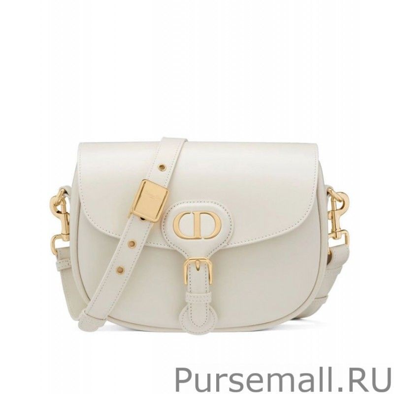 Replicas Christian Dior Medium Dior Bobby Bag White