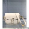 Wholesale Christian Dior Medium Dior Bobby Bag White