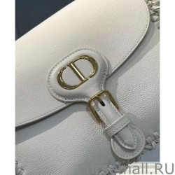 Wholesale Christian Dior Medium Dior Bobby Bag White