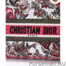 Inspired Christian Dior Medium Lady D-Lite Bag Peachblow