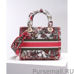 Inspired Christian Dior Medium Lady D-Lite Bag Peachblow