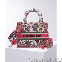 Inspired Christian Dior Medium Lady D-Lite Bag Peachblow