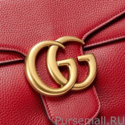 Knockoff Gucci GG Marmont Leather Shoulder Bags 401173 A7M0T 6339