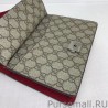 1:1 Mirror Gucci Dionysus GG Supreme Mini Shoudler Bag 421970 Red