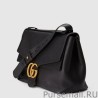 High Quality Gucci GG Marmont Leather Shoulder Bags 400245 A7M0T 1000