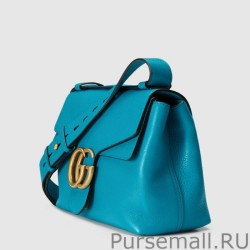 Knockoff Gucci GG Marmont Leather Shoulder Bags 401173 A7M0T 4329