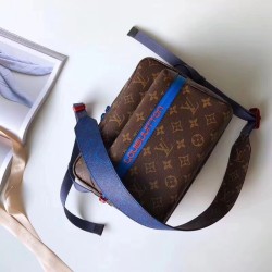 Top Quality Messenger PM Bag Monogram Canvas M43843 Blue