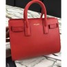 Replicas YSL Saint Laurent Nano Sac De Jour Classic Tote Bags Red