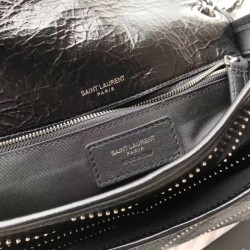 Top Quality YSL Saint Laurent Medium Niki Chain Bag Black