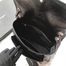 Top Quality YSL Saint Laurent Medium Niki Chain Bag Black