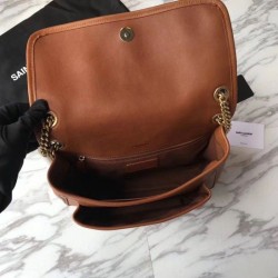 1:1 Mirror YSL Saint Laurent Medium Niki Chain Bag Brown