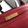 1:1 Mirror YSL Saint Laurent Small Manhattan Top Handle Bag Red