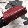 1:1 Mirror YSL Saint Laurent Small Manhattan Top Handle Bag Red