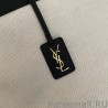 Knockoff YSL Saint Laurent Shopping Tag Bag White /Black