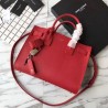 Perfect YSL Saint Laurent Classic Sac De Jour Tote Bag Red