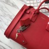 Perfect YSL Saint Laurent Classic Sac De Jour Tote Bag Red