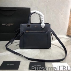 Copy YSL Saint Laurent East Side Smooth Leather Small Tote Bag 554116 Navy Blue