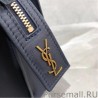 Copy YSL Saint Laurent East Side Smooth Leather Small Tote Bag 554116 Navy Blue