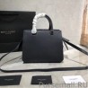 Copy YSL Saint Laurent East Side Smooth Leather Small Tote Bag 554116 Navy Blue