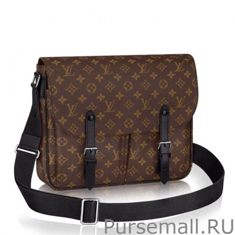 Luxury Christopher Messenger Bag Monogram Macassar M41643