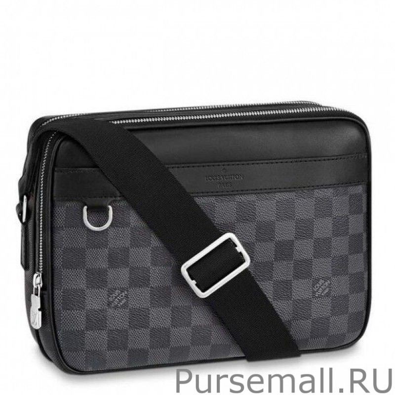 Inspired Trocadero Messenger NM PM Damier Graphite N40087