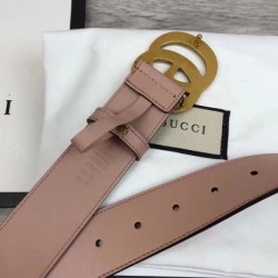 Perfect belt with Double G buckle pink 400593