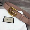 Perfect belt with Double G buckle pink 400593