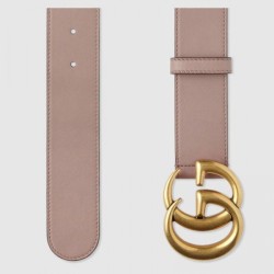 Perfect belt with Double G buckle pink 400593