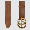 Wholesale belt with Double G buckle with snake cuir 458949