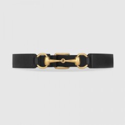 1:1 Mirror belt with Horsebit black 488939