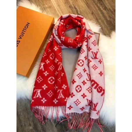 Inspired X Superme Cashmere Scarf Red