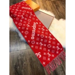 Inspired X Superme Cashmere Scarf Red