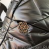 UK Coco Neige Camellia Mixed Fibers Lambskin Backpack AS1025