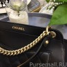 Inspired Cowhide Flap Bag A57408 Black