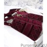 Replica Christian Dior Medium Lady D-Lite Bag Red