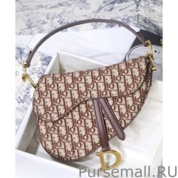 UK Christian Dior Saddle Bag Coffee