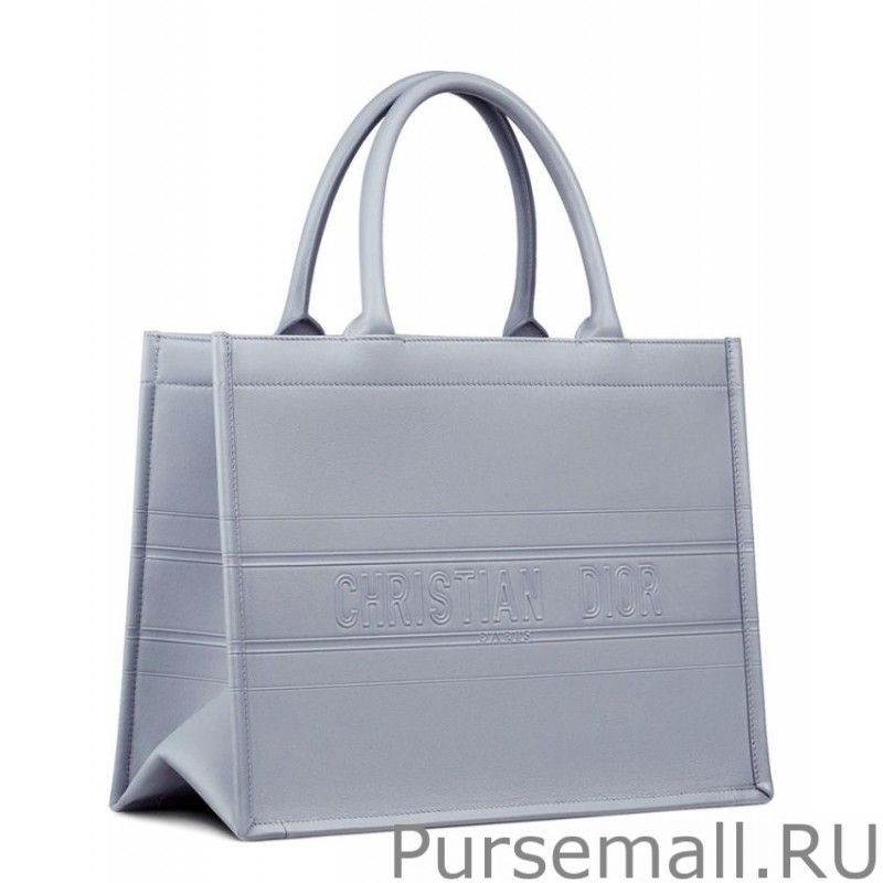 Fashion Christian Dior Small Dior Book Tote Light Blue