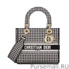 Replicas Christian Dior Medium Lady D-Lite Bag Black