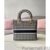 Replicas Christian Dior Medium Lady D-Lite Bag Black