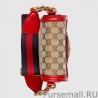 High Quality Gucci Lady Web GG Canvas Shoulder Bags 384821 KQWQT 9681