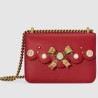 Inspired Gucci Leather Chain Shoulder Bags 432281 DLXDT 6491