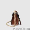 1:1 Mirror Gucci Padlock GG Supreme Shoulder Bags 409487 KLQJG 9785