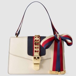 7 Star Gucci Sylvie Leather Shoulder Bags 421882 CVLEG 8605