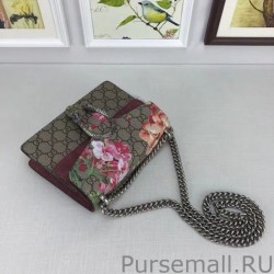 Fashion Gucci Dionysus Small GG Blooms Shoudler Bag 421970 Red