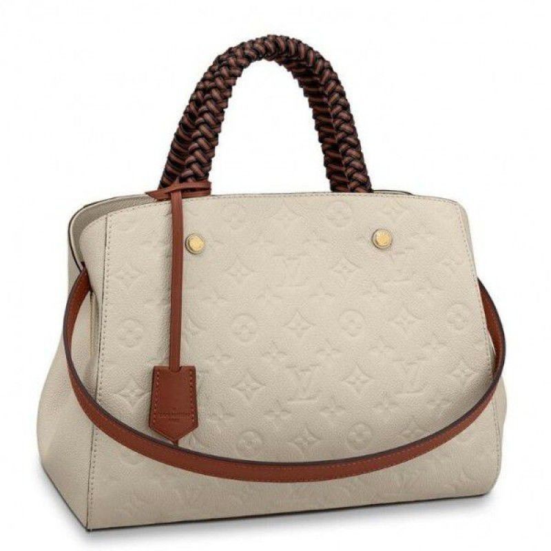 UK Montaigne MM Bag Braided Monogram Empreinte M53939