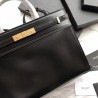 Replicas YSL Saint Laurent Small Manhattan Top Handle Bag Black