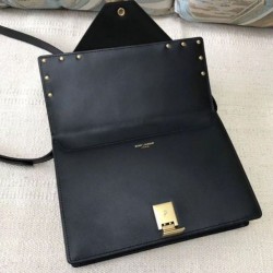 Inspired YSL Saint Laurent Margaux Satchel Smooth Leather Black