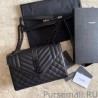 High YSL Saint Laurent Medium Envelope Bag Mix Matelasse Black Hardware